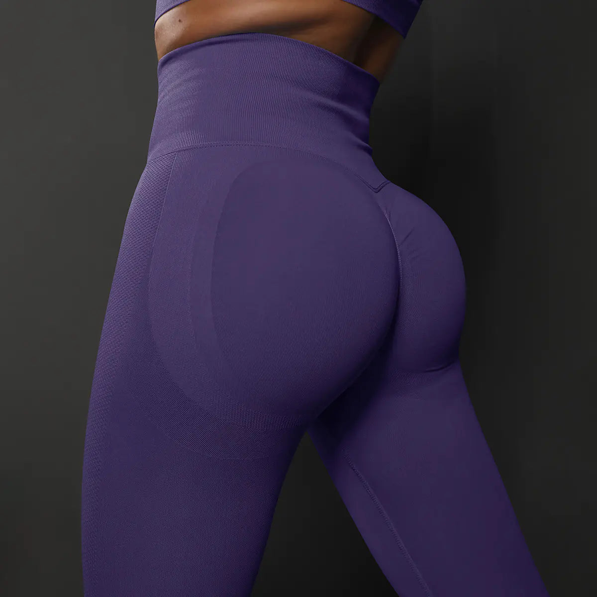 High-Waisted Elastic Training Pants for Yoga and Running