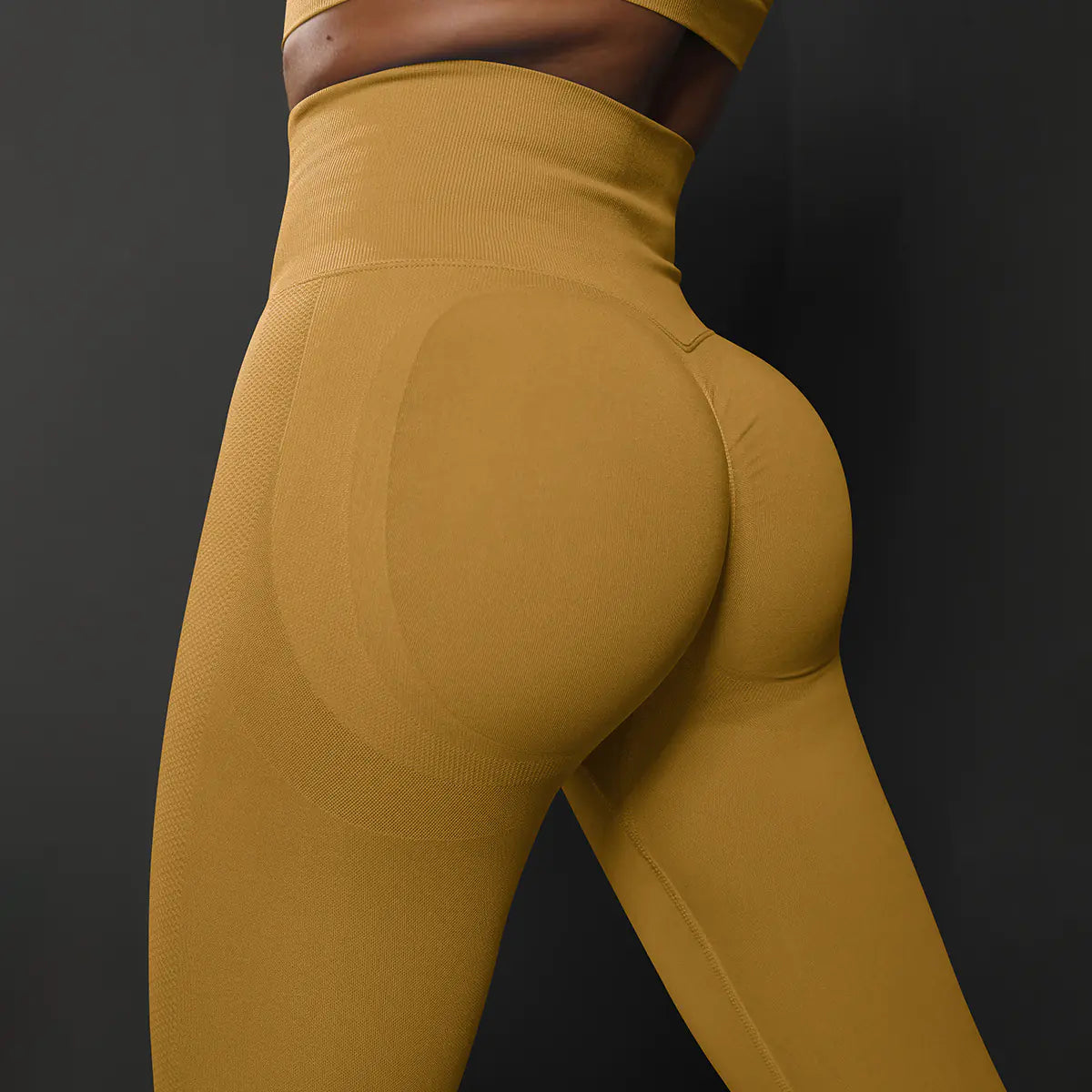 High-Waisted Elastic Training Pants for Yoga and Running