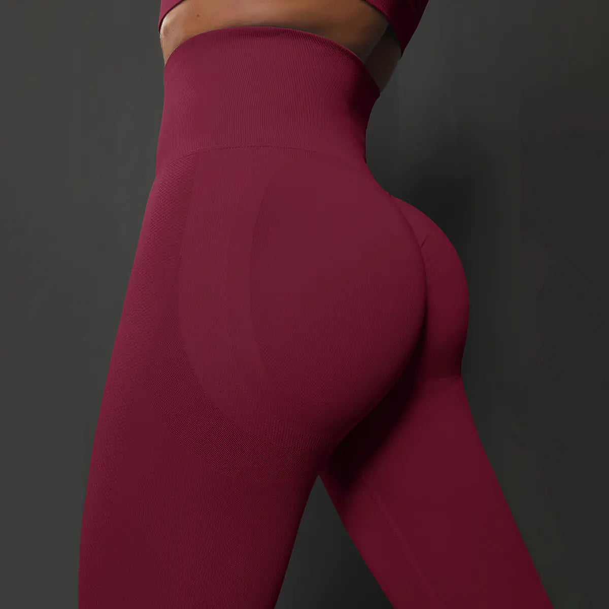 High-Waisted Elastic Training Pants for Yoga and Running