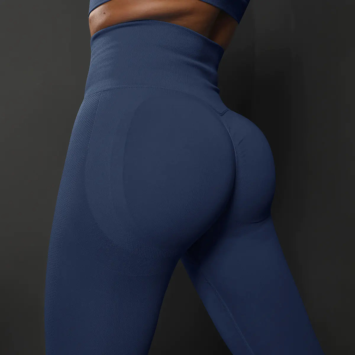 High-Waisted Elastic Training Pants for Yoga and Running