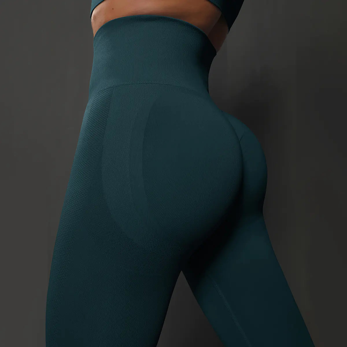 High-Waisted Elastic Training Pants for Yoga and Running